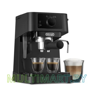 Рожковая помповая кофеварка DeLonghi Stilosa EC230.BK картинка 2